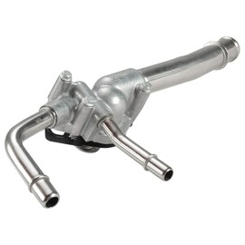 A-Premium Engine Coolant Thermostat Housing with Water Inlet and Gasket Compatible with Chevy Traverse Buick Enclave 2009-2017 GMC Acadia 2007-2016 Outlook 2007-2010 3.6L