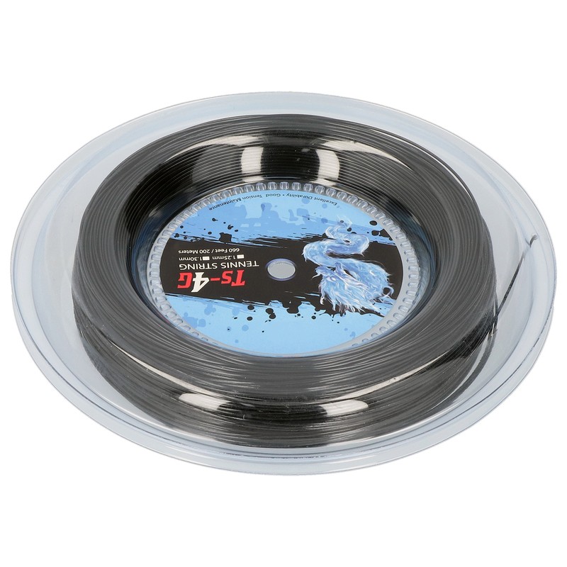 200m Durable Polyester Tennis Racket String Round StrikeResistance Hard Racquet