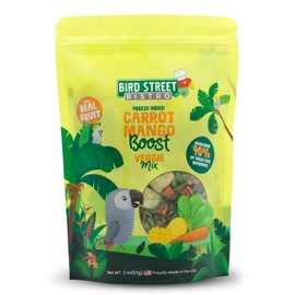 Bird Treats - Parrot Treats - Cockatiel Food - Parakeet Treats - Conure Bird Food - Cockatiel Treats - Sun Conure Food - Cockatiel Bird Food - Parakeet Bird Food - Conure Treats (Carrot Mango)