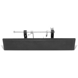 DNA MOTORING Rear Outer Tail Gate Handle Compatible with 05-12 Nissan Frontier,Textured Black, OEM-THO-00171