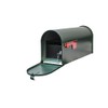 Qualarc E1-MLBX-LKIT-GRN Rust Proof Galvanized Steel Mailbox with Locking Insert,