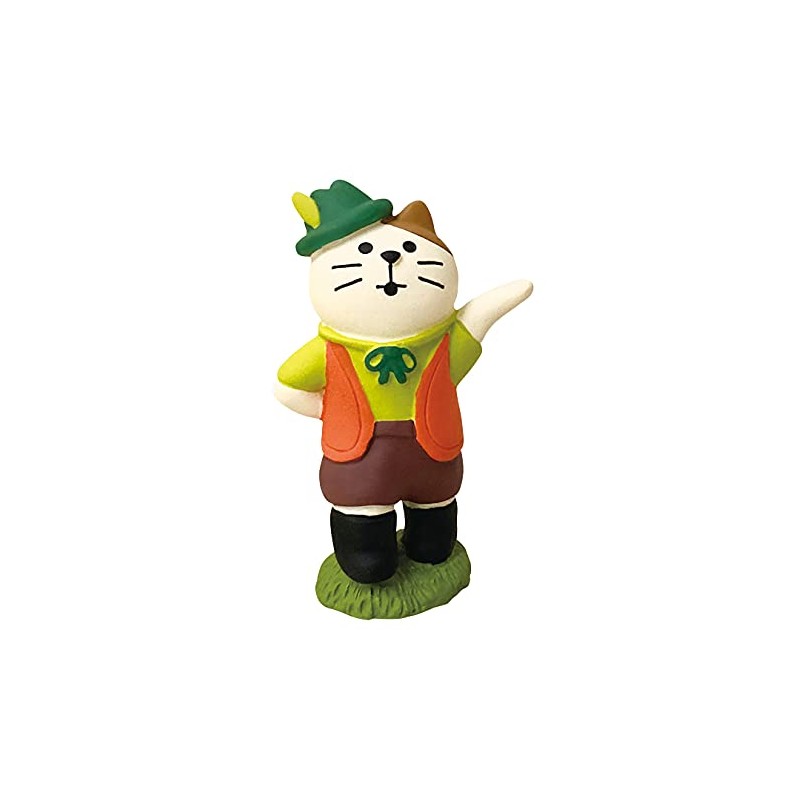 Deco Corporation ZHW-28879 Concombre Folk Dance Cat BOY 1.4 x