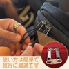 Anti-Theft Zip Clip, Double Zipper Lock, Backpack Ziplock, Replacement Zip