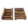 Hawaii Style Bathroom Accessories Handmade Natural Wood Soap Dish Wooden