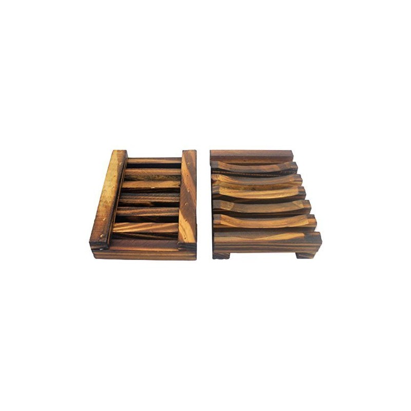 Hawaii Style Bathroom Accessories Handmade Natural Wood Soap Dish Wooden