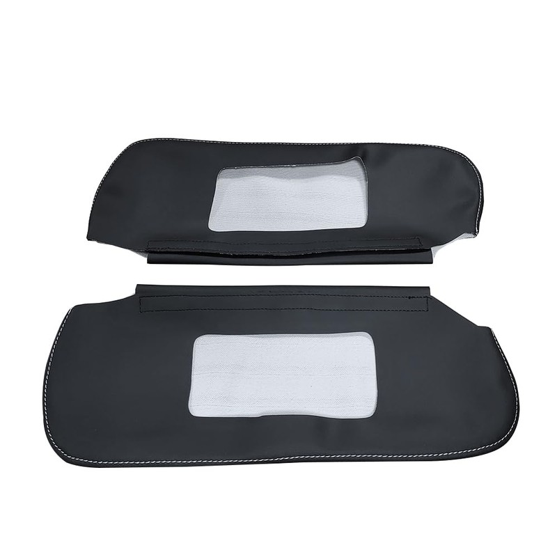 BuliBoao Car Sun Visor Cover Pair Fit for Chevy Camaro
