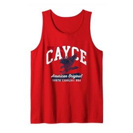 Cayce South Carolina Vintage Patriotic Sports Tank Top