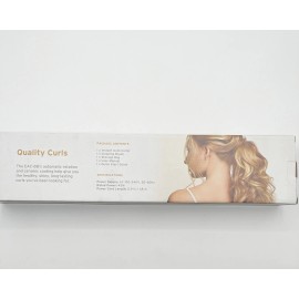 Etekcity Automatic Hair Curler Curling Iron Wand - Black - 2 Pack