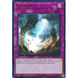 Yu-Gi-Oh! - Typhoon - DUDE-EN046 - Ultra Rare - 1st Edition - Duel Devastator