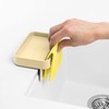 Blim Plus Sponge Holder with Suction Cups, Matte Yellow (Desert)