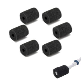 (10 Pack) Pool Cleaner Sweep Hose Tail Scrubber 9-100-3105 Replacement for Zodiac Polaris 180 280 360 380, 3900 Sport Pool Cleaner Sweep Hose Scrubber 9-100-3105, R0522400, black.