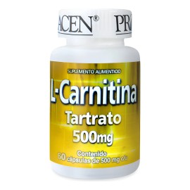 L-carnitina Pronacen Suplemento Termognico 60 Capsulas Sin Sabor
