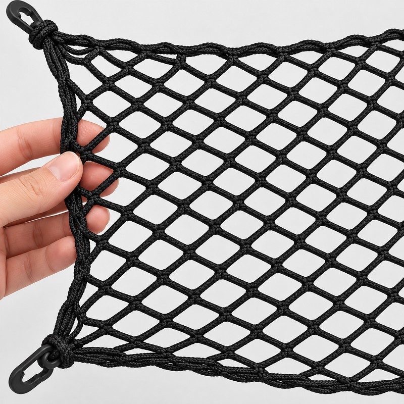 Pet Car Barrier Net – Elastic Dog Safety Mesh Divider