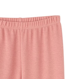 Gunze CFA Women's Inner Bottoms, 100% Cotton, Wool, Skin Side, 9/4 Length, New Rose Grey