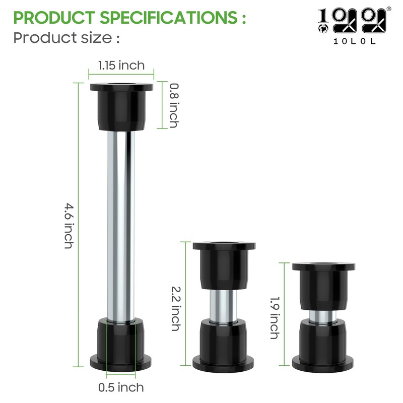 10L0L Golf Cart Bushing and Sleeve Kit for Club Car