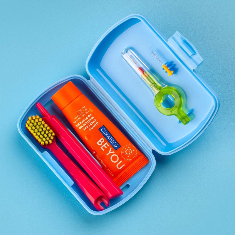 Curaprox Travel Kit - CS 5460 Toothbrush with 'Be You'