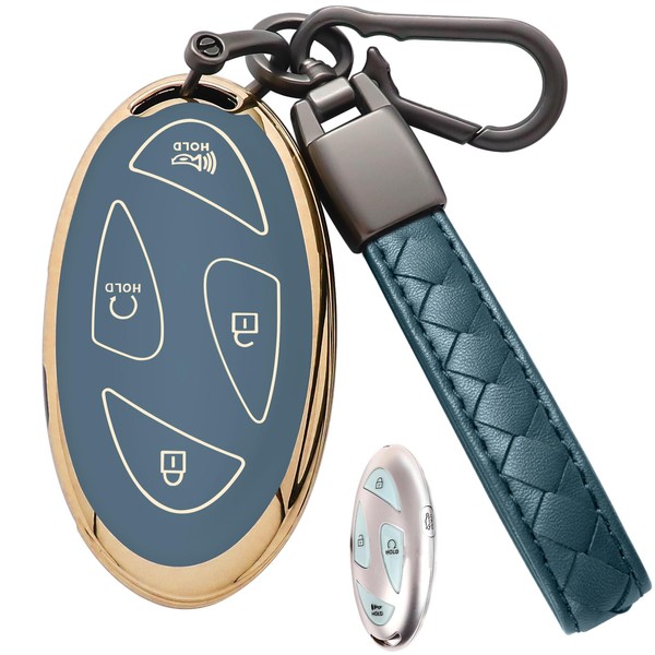 CAERSAT for Hyundai Ioniq 6 Key Fob Cover TPU with