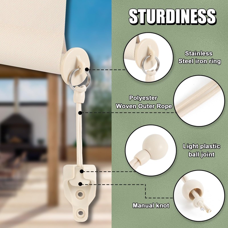 New Bungee kit + end caps Universal Replacement Mounting Brackets