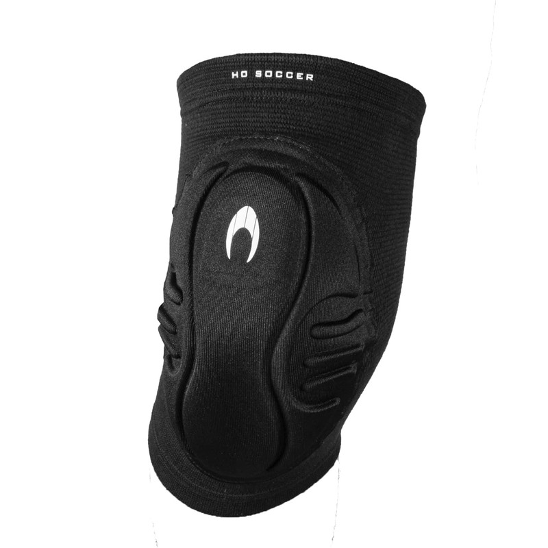 HO Soccer Invictus Knieschützer, Unisex, Erwachsene, Schwarz, M