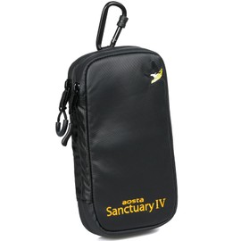 Kenko Aosta AOC-SC4WPFC8 Filter Case, Sanctuary IV WP Filter Case, Holds 8 - 3.2 inches (82 mm), Waterproof, Dustproof, Includes Locking Carabiner, Black