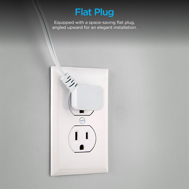 Enbrighten Recessed Surface LED Puck Lights, 3 Pucks, Under Cabinet