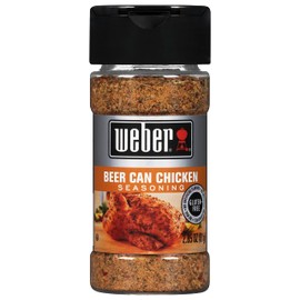 Weber Beer Can Chicken Seasoning, 2.85 Ounce Shaker