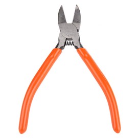 Mini Wire Cutter Industrial Chrome Vanadium Steel Electronic Cable Side Cutters Cutting Tool Pliers (5 Inches)