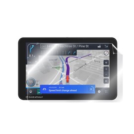 IPG For Rand McNally TND Tablet 85 8-inch GPS Truck Navigator Screen Protector Invisible Ultra HD Clear Film Anti Scratch Skin Guard - Smooth/Self-Healing/Bubble -Free