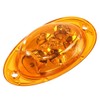Partsam For Freightliner Cascadia Amber LED Side Marker Turn Signal