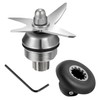 Blender Replacement Wet Blade Kit (4-Piece) - Compatible with Vitamix