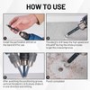 Leogony 8 Pcs Tile Drill Bit, Diamond Bits with Wax