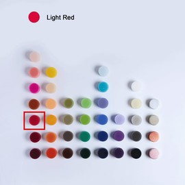 MOZEAL Hand-Poured, Unscented Red Crystal Pillar Decorative Candles, Elegant Set of 3 in Different Sizes (3"x4", 3"x5", 3"x6"), Luxurious Décor for Christmas Homes & Events