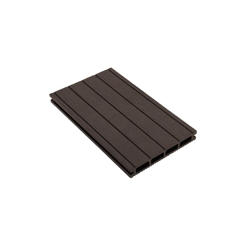 Montafox WPC Decking Boards, Complete Set, Hollow Chamber Board, Complete