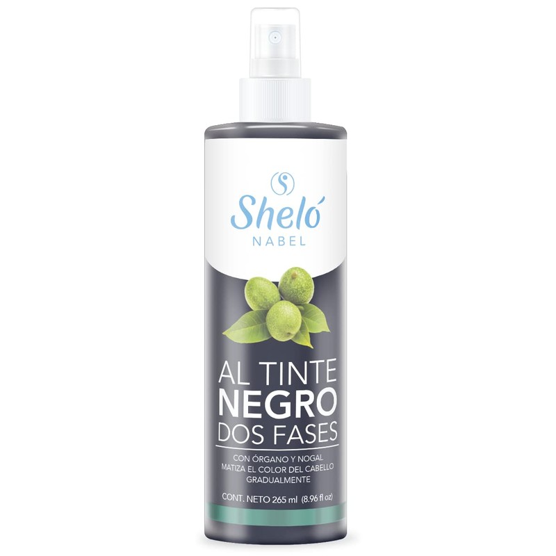 Sheló NABEL Al Tinte Negro Dos Fases Órgano Y Nogal