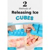 DOQAUS Ice Cube Tray with Lid and Bin, 4 Pack