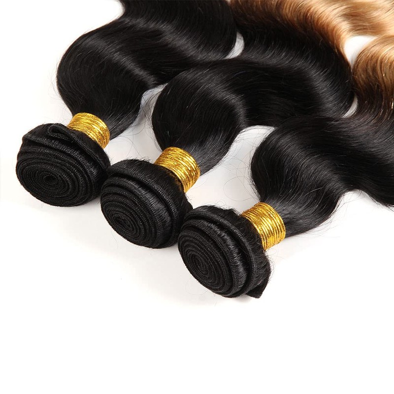 UKSHL J1B27 BB Human Hair Bundles 121416