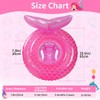 Baby Pool Float,Mermaid Inflatable Swimming Float Ring with Seat Handle,Infant