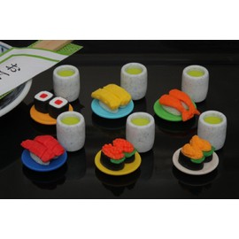20 of Assorted IWAKO Japanese Puzzle Eraser - Restaurant Food Collection (20 will be randomly selected from images) by Iwako
