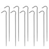 Naroote Tent Stakes, Tent Stakes Heavy Duty Ground 10-Pack a