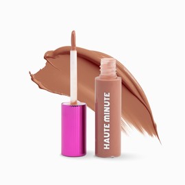 Haute Minute Makeup Clutch Couture Lip Shine Gloss, Non-Sticky Lip Gloss, Vegan & Cruelty-free, High Shine Finish & Moisturizing - Bougie