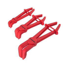 DURATECH 3-Piece Hose Pinch Clamp Pliers, 90 Angled Hose Pinch Off Pliers