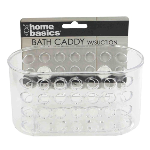 JOEY'Z Small Shower Caddy/Shower Basket/Bath Caddy Soap Holder with Suction Cups