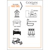 Goqan by realgrandbazaar Elis Turkish Hand Towels Set of 2