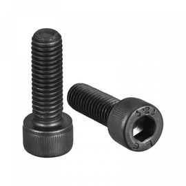 TOP-VIGOR 10Pcs M8-1.25 x 25mm Hex Socket Head Cap Screws, Fully Thread Allen Socket Drive DIN912, 12.9 Alloy Steel Machine Fastener Screws for Bicycle Motorcycle Machine Repairment