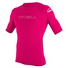 O'neill Girl's Uv Sun Protection - Watermelon/Watermelon, Age 6"