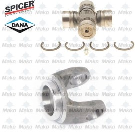 Mako+Spicer Mako Weld Yoke plus Spicer Universal Joint 5-1510X for Toyota 4Runner '90-'04