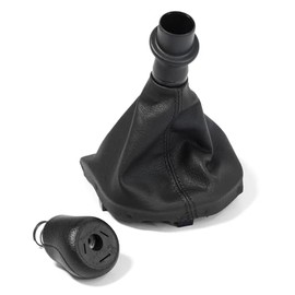 Volkswagen 7E0711113KFEU Gear Knob Shift Lever Cover without Plaque for Manual Transmission