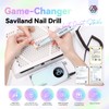 SAVILAND Nail Drill for Acrylic Nails Professional: 40000RPM Nail Drill