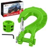 Nilight Forged Steel Winch Hook 3/8" Grade 70 Safety Latch