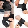 Pack of 4 Knee Support Sports Bandage Knee Brace Weight